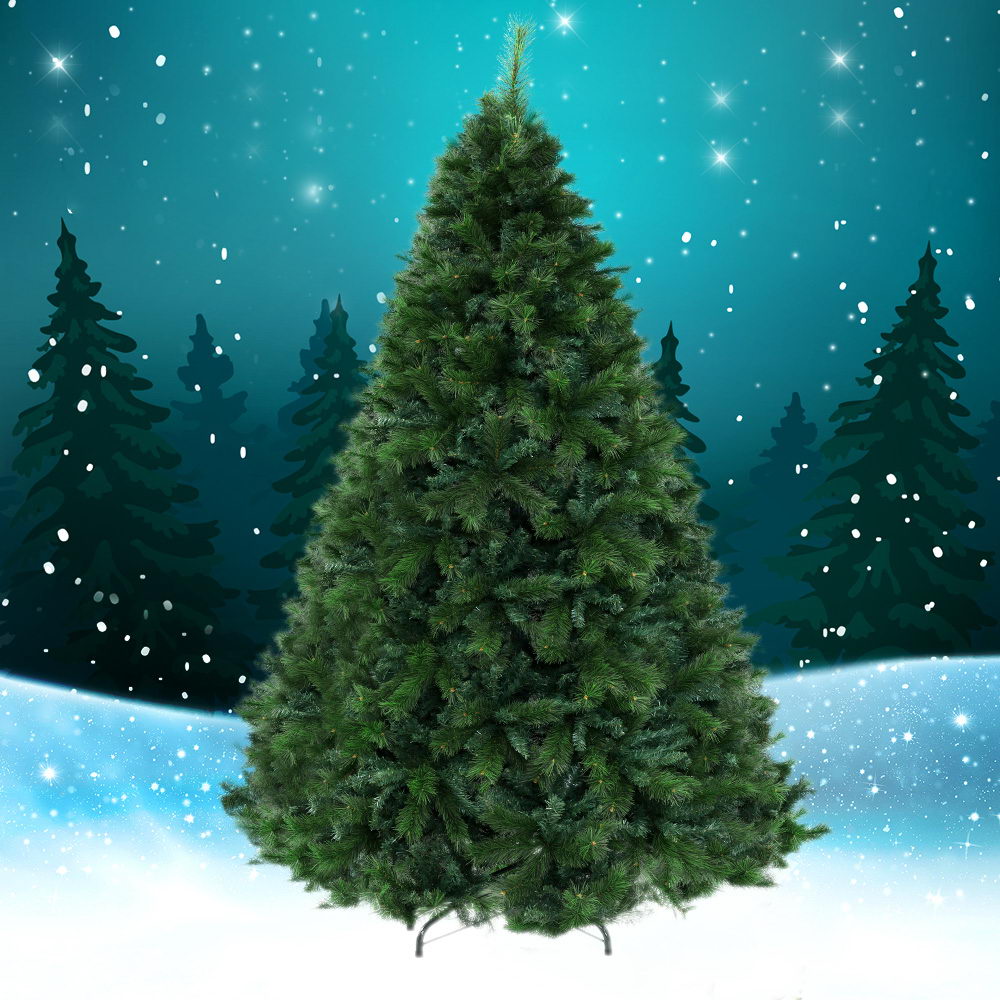 Christmas Tree 2.1M 6FT Xmas Decoration Green Home Decor 1584 Tips - image7