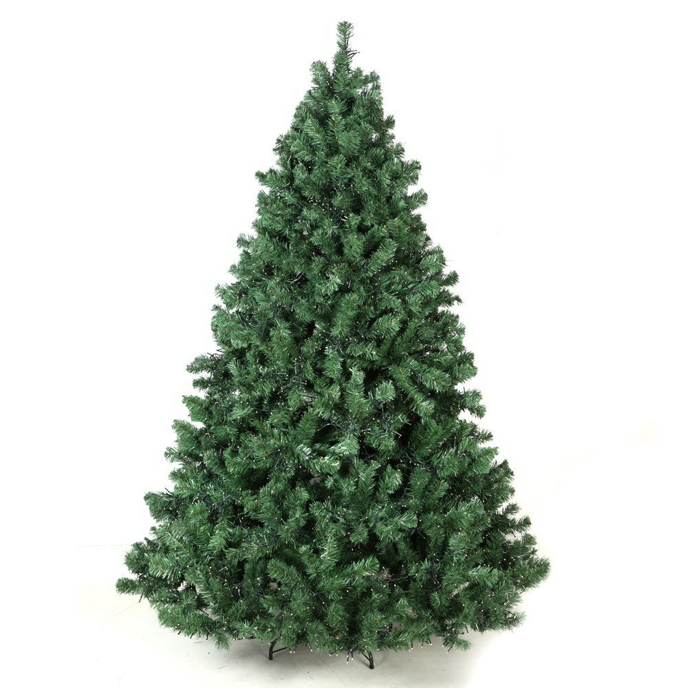 7FT Christmas Tree with LED Lights - Warm White - image1