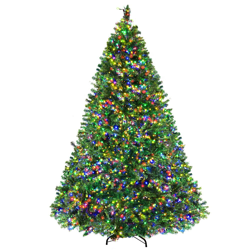 Jingle Jollys Christmas Tree 2.1M Xmas Tree with 2800 LED Lights Multi Colour - image3