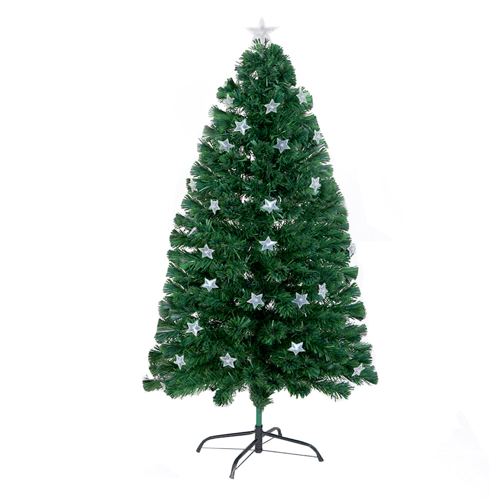 1.5M 5FT LED Christmas Tree Xmas Optic Fiber Multi Colour Lights - image4