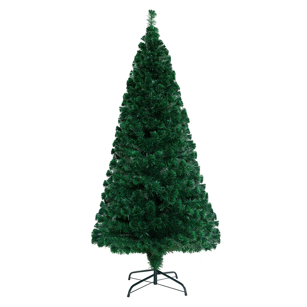 Christmas Tree 1.8M 6FT LED Xmas Fibre Optic Multi Warm White - image4