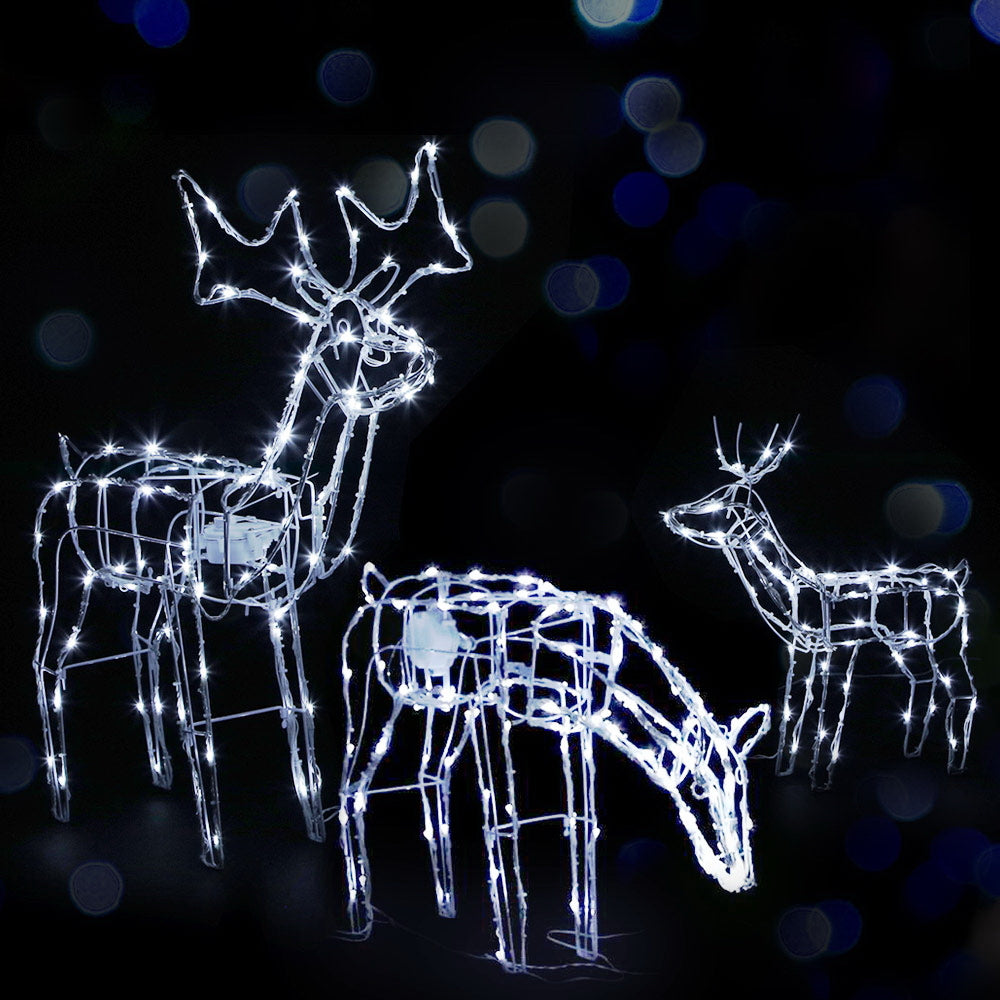 Christmas Motif Lights LED Rope Reindeer Waterproof Outdoor - image7