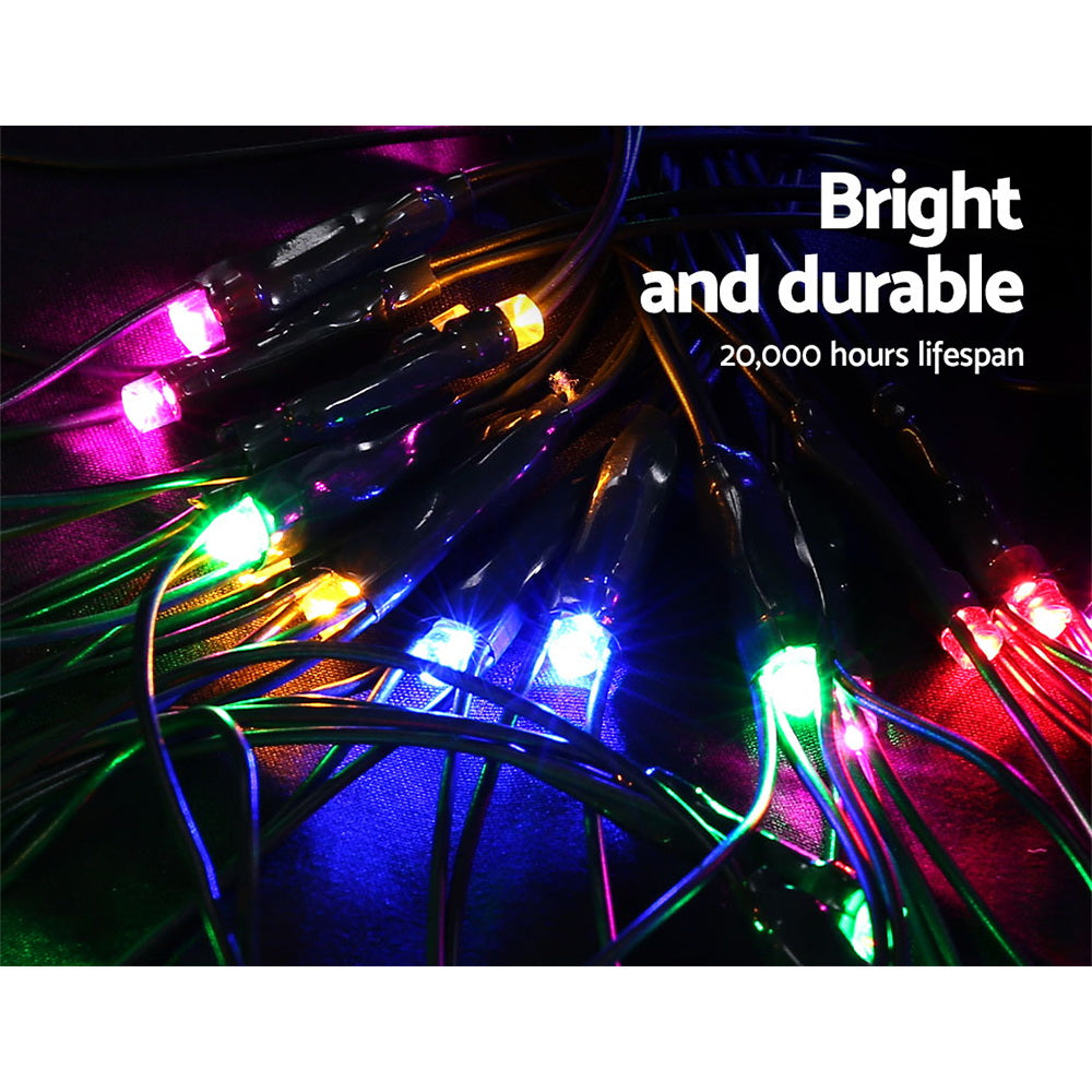 Christmas Lights Motif LED Star Net Waterproof Outdoor Colourful - image5