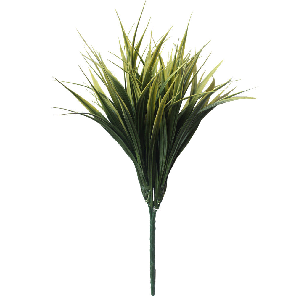 Yellow Tipped Grass Stem UV Resistant 35cm - image1