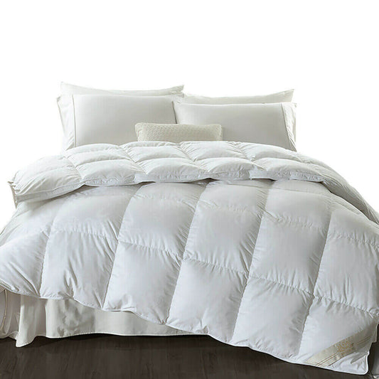 700GSM All Season Goose Down Feather Filling Duvet in King Single Size - image1