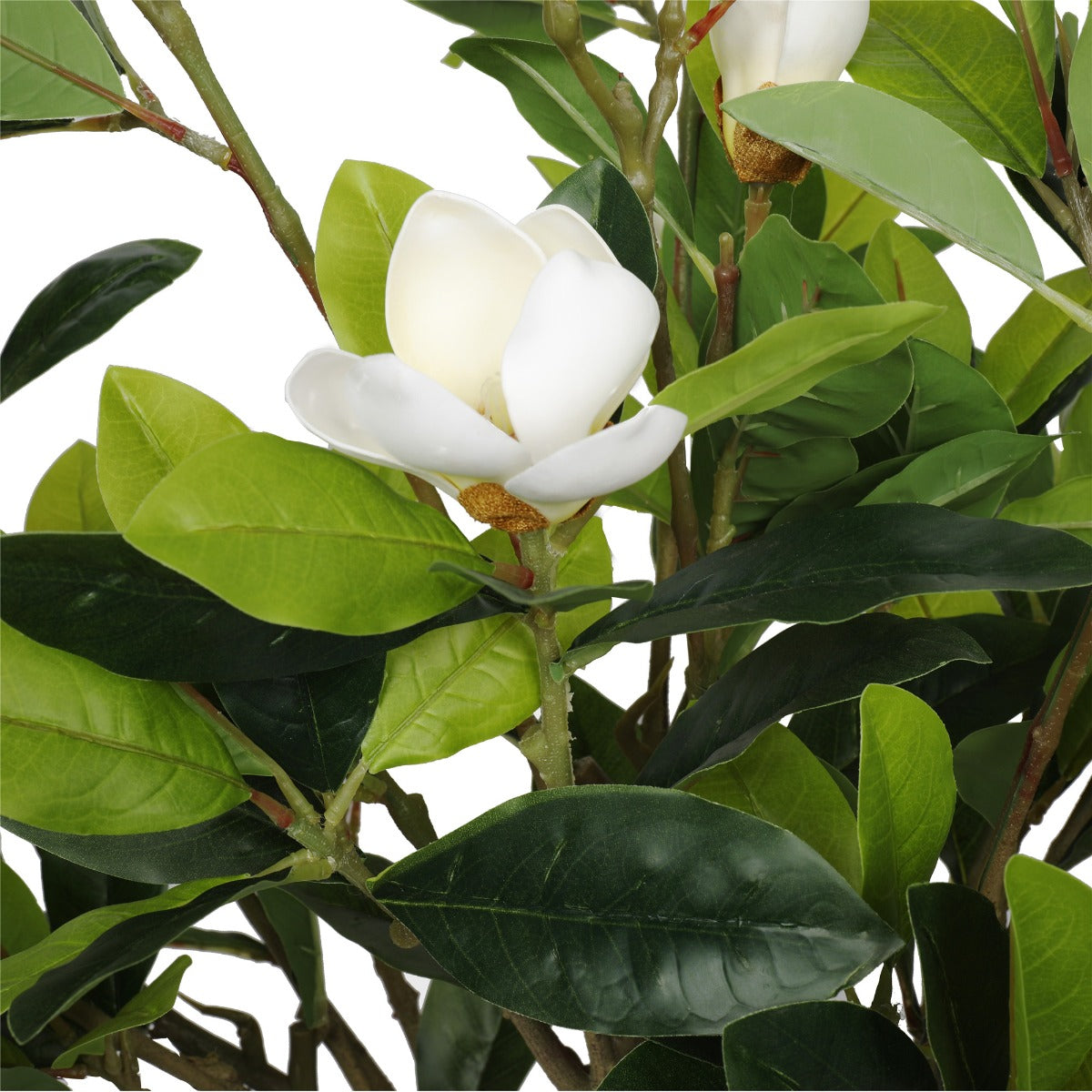 Faux White Flowering Magnolia Tree with Pot 130cm - image6