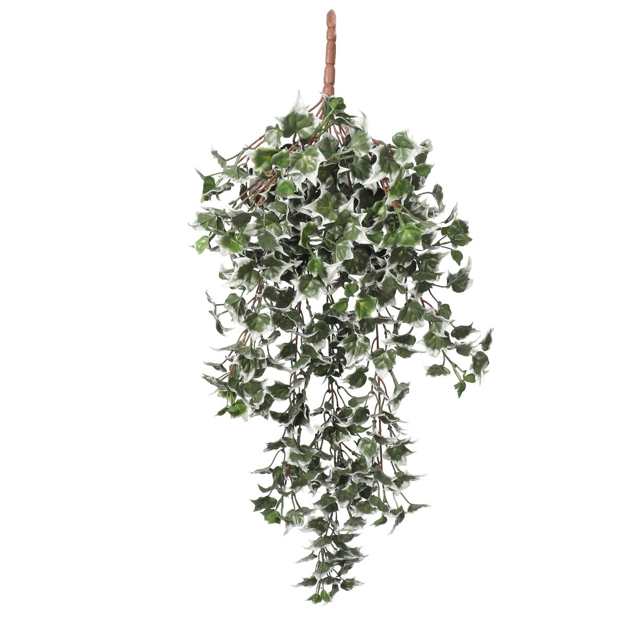 Mixed Green and White Tipped Ivy Bush 80cm UV Resistant - image1