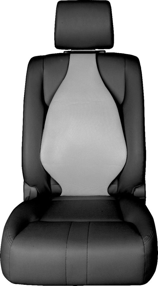 Universal Seat Cover Cushion Back Lumbar Support THE AIR SEAT New GREY X 2 - image1