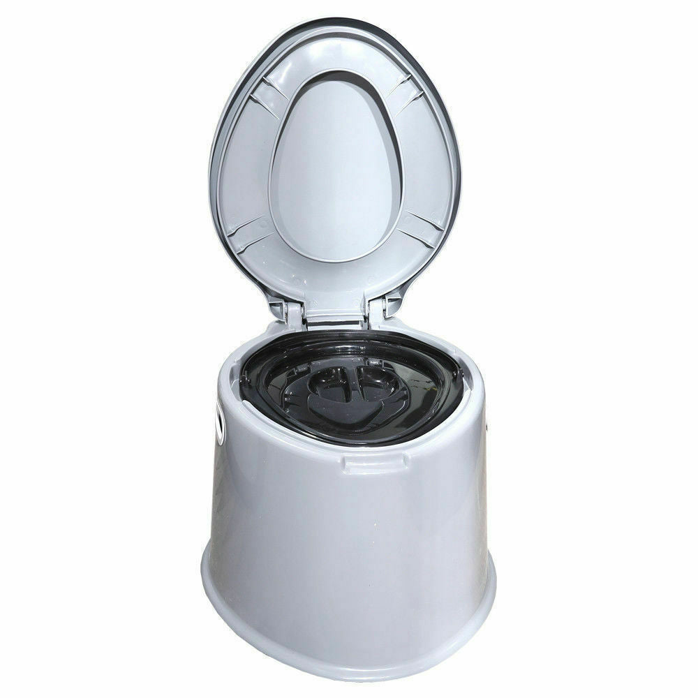Outdoor Portable Toilet 6L Camping Potty Caravan Travel Camp Boating - image7