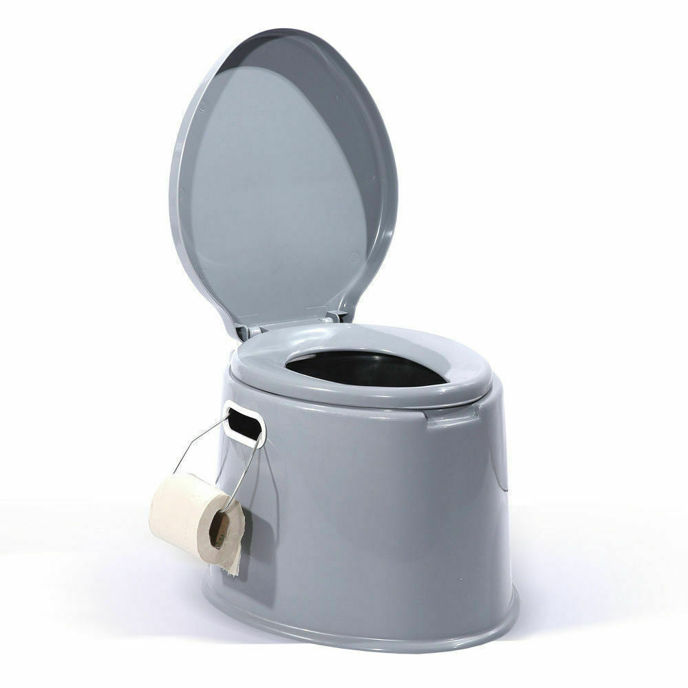 Outdoor Portable Toilet 6L Camping Potty Caravan Travel Camp Boating - image6