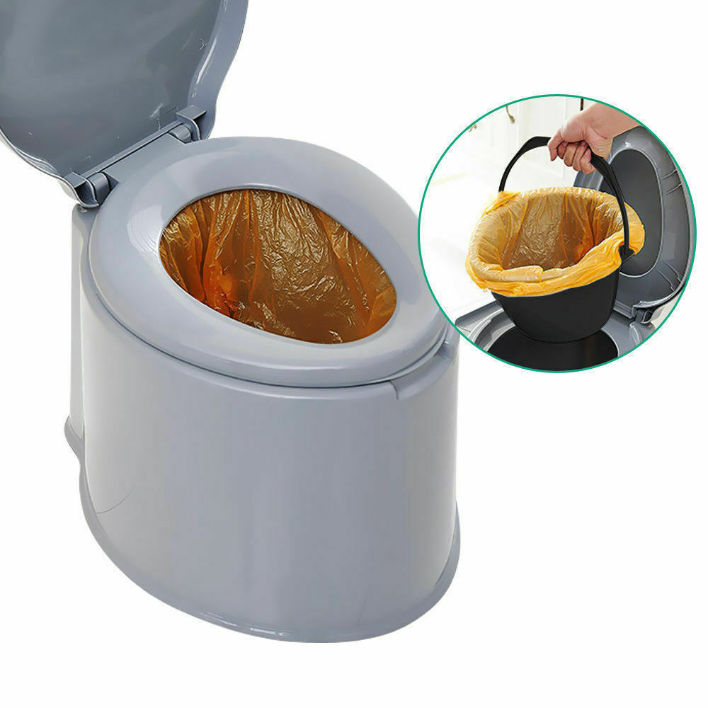 Outdoor Portable Toilet 6L Camping Potty Caravan Travel Camp Boating - image8
