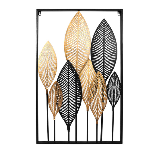 Large Metal Wall Art Hanging Leaf Tree Of Life Home Decor Sculpture Garden - image1