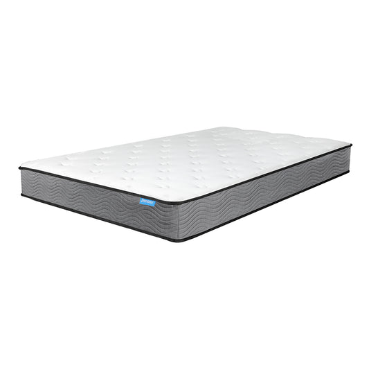 Dreamz Spring Mattress Pocket Bed Top Coil Sleep Foam Extra Firm Double 23CM - image1