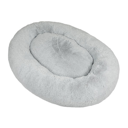 TheNapBed 1.8m Human Size Pet Bed Fluffy Calming Washing Napping Mattress Grey - image1
