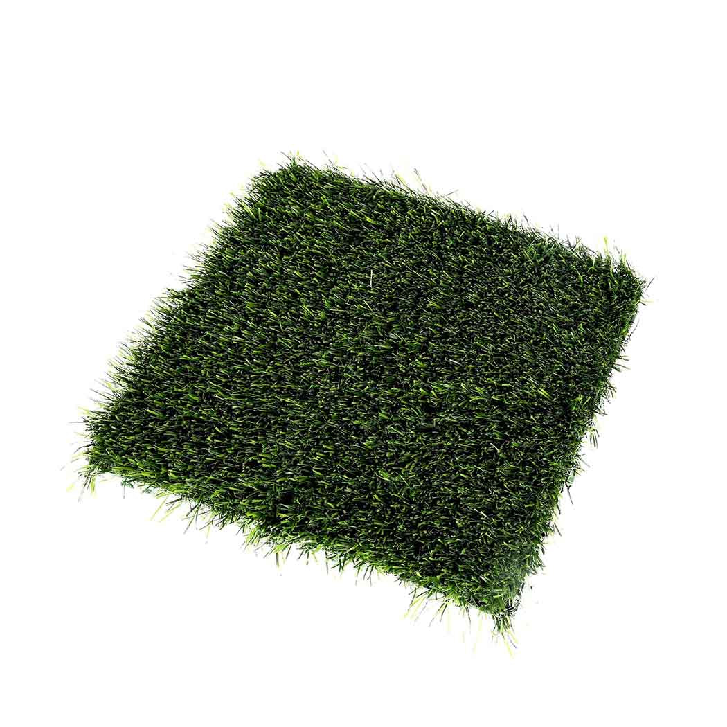 10X Artificial Grass Floor Tile Garden Indoor Outdoor Lawn Home Decor - image1