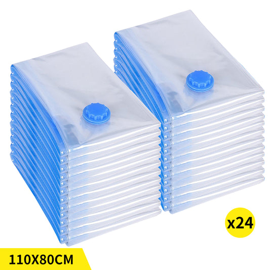 Vacuum Storage Bags Save Space Seal Compressing Clothes Quilt Organizer Saver - image1