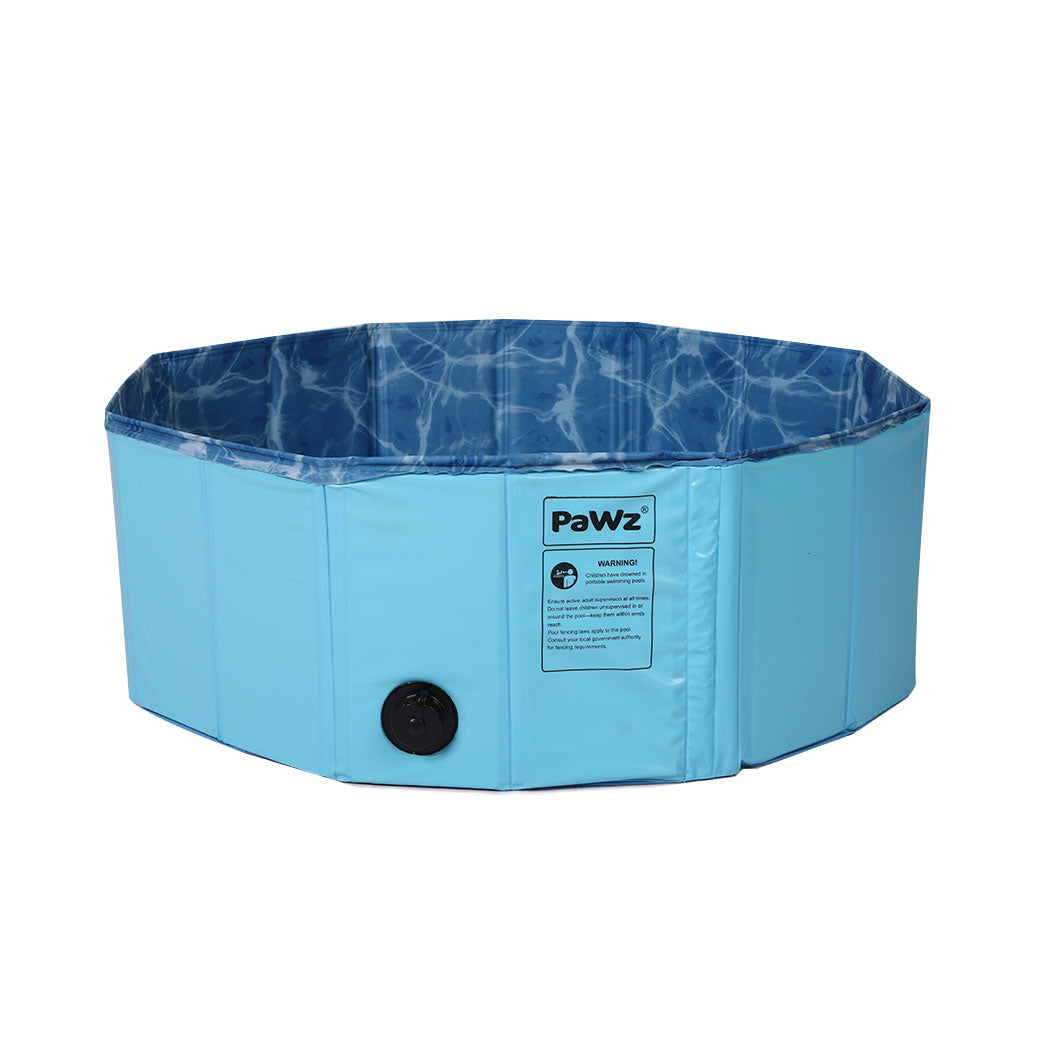 Portable Pet Swimming Pool Kids Dog Cat Washing Bathtub Outdoor Bathing XL - image1