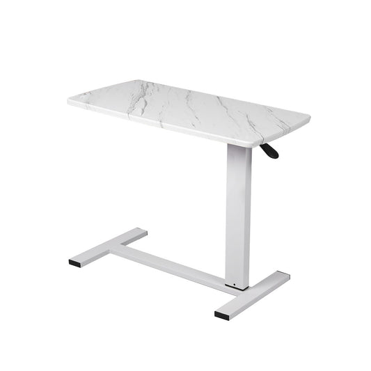 Standing Desk Height Adjustable Sit Stand Office Computer Table Shelf - image1