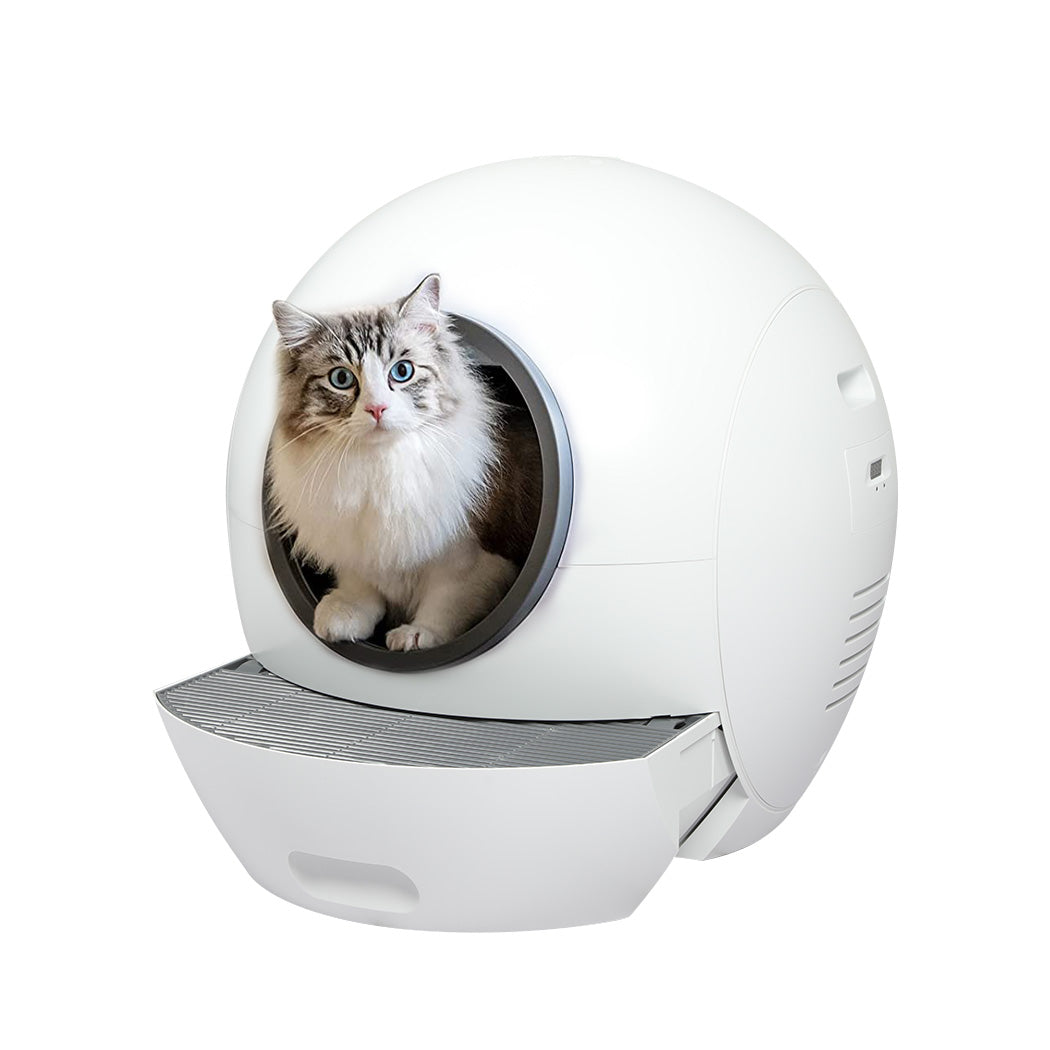 PaWz Automatic Smart Cat Litter Box Self-Cleaning With App Remote Control Large - image1