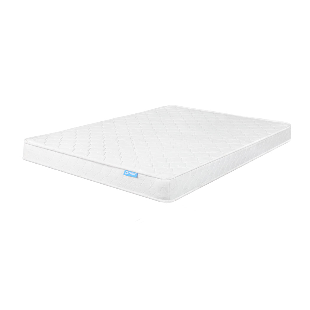 Dreamz Mattress Spring Coil Bonnell Bed Sleep Foam Medium Firm Double 13CM - image1