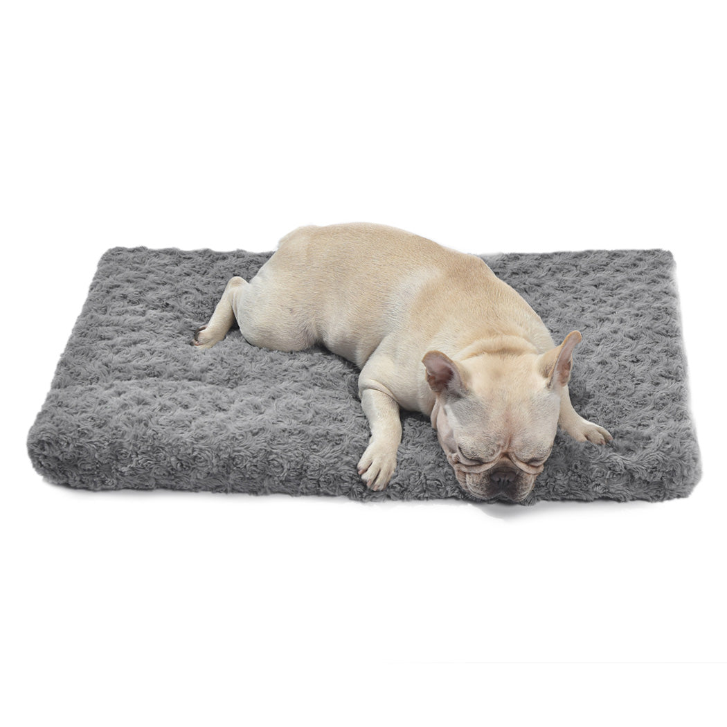 Pet Bed Dog Beds Bedding Soft Warm Mattress Cushion Pillow Mat Velvet M - image2