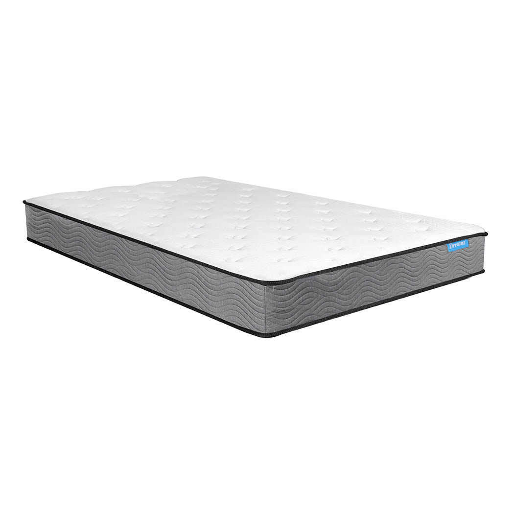 Dreamz Spring Mattress Pocket Bed Top Coil Sleep Foam Extra Firm Double 23CM - image2