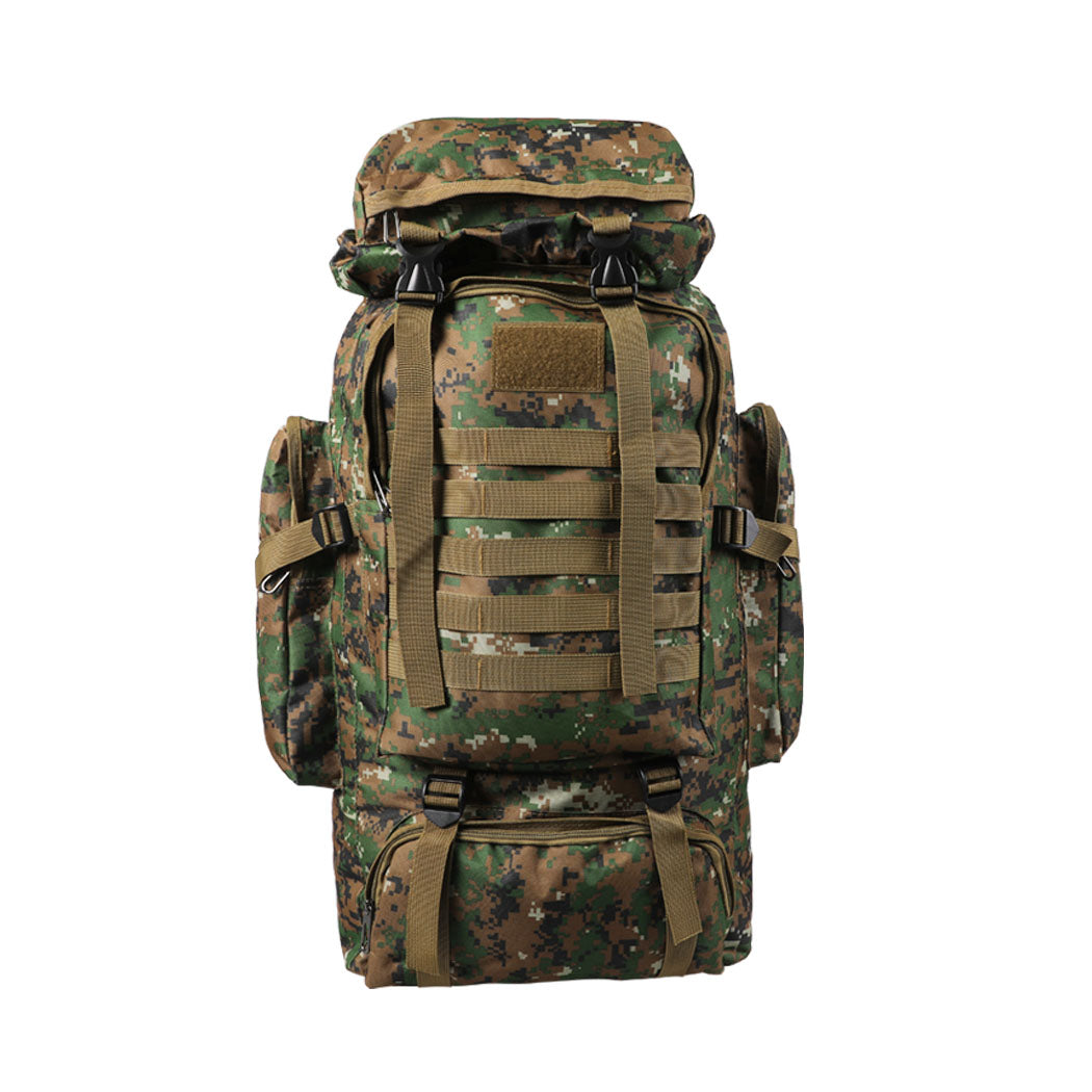 80L Military Tactical Backpack Rucksack Hiking Camping Outdoor Trekking Army Bag - image2