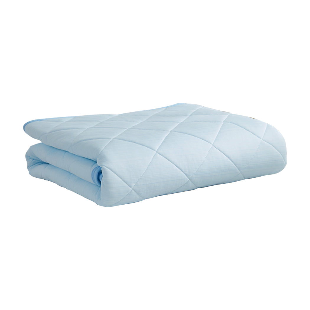 Mattress Protector Cool Topper Set  Pillow Case Double - image2