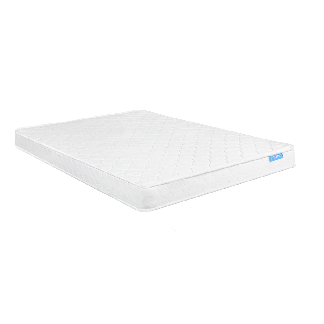 Dreamz Mattress Spring Coil Bonnell Bed Sleep Foam Medium Firm Double 13CM - image2