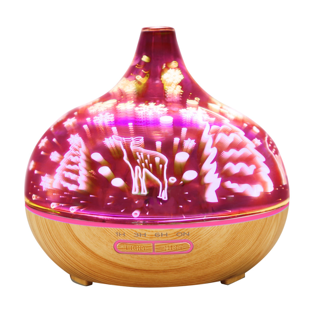 Aroma Diffuser Aromatherapy Ultrasonic Humidifier Essential Oil Purifier Deer - image2