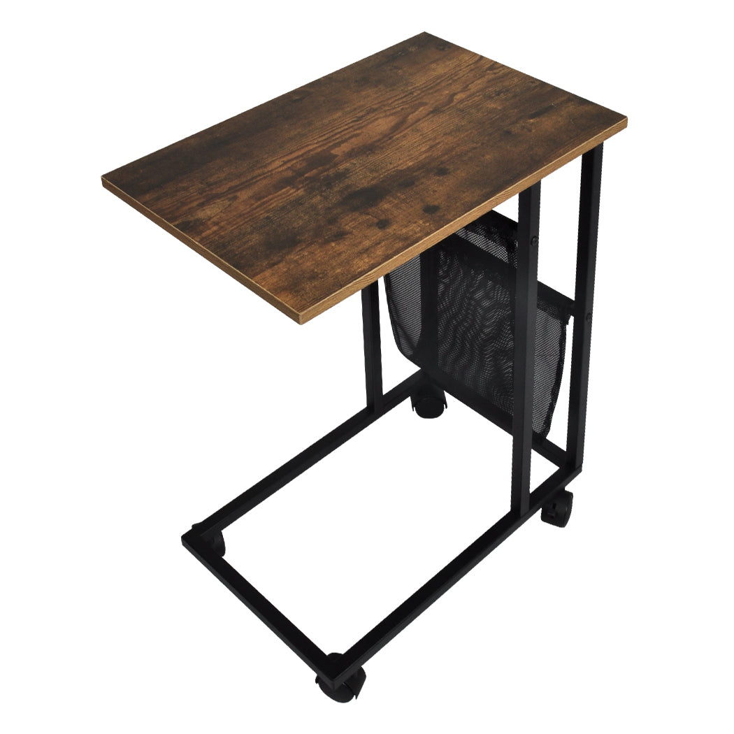 Levede Coffee Table Side End Moveable Tables Laptop Desk Bedside Sofa Metal - image2