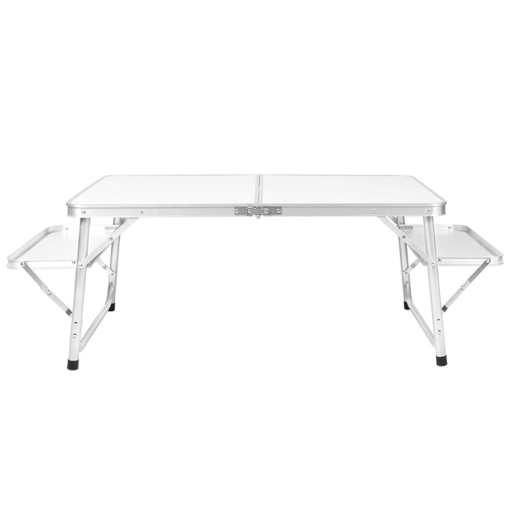 Camping Table Folding Portable Outdoor Aluminium Foldable Picnic BBQ Desk - image2