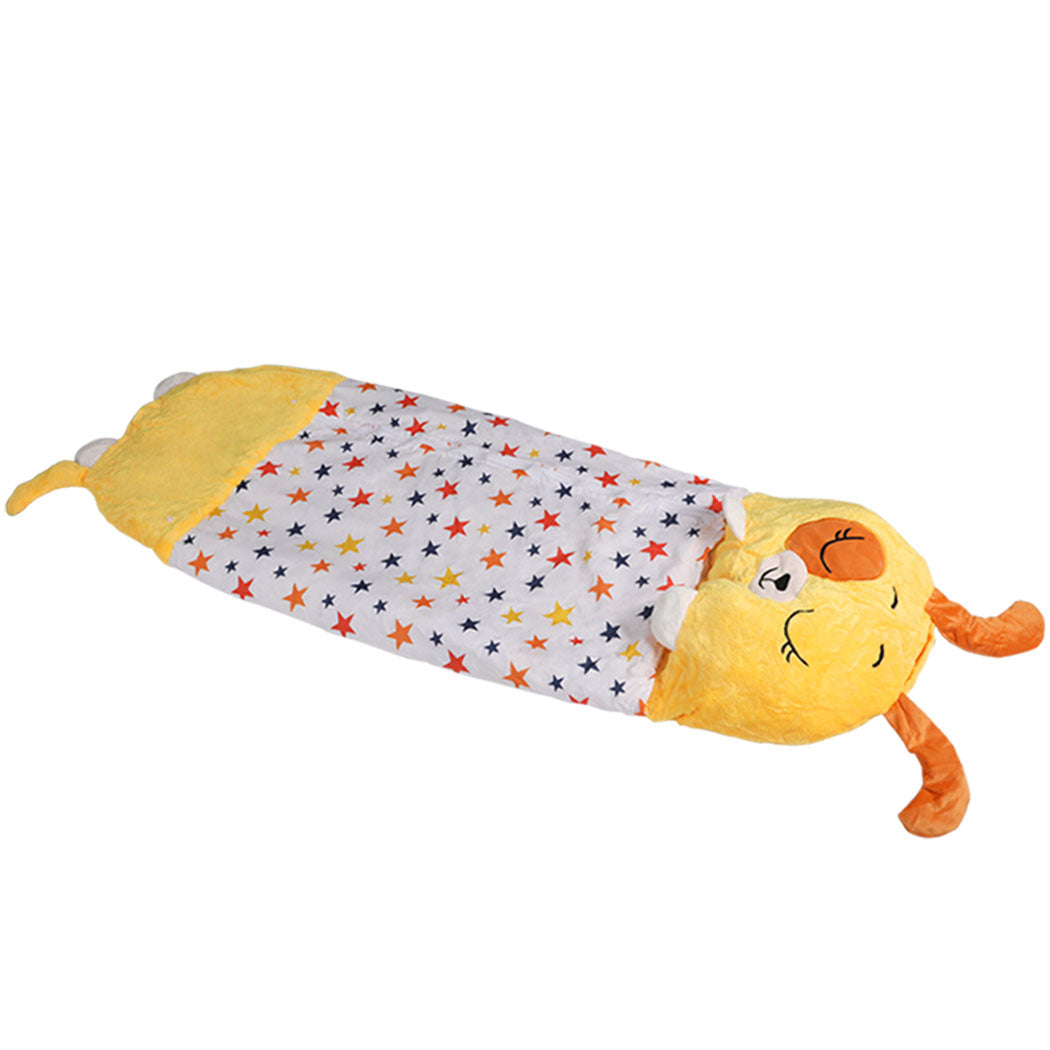 Mountview Sleeping Bag Child Pillow Kids Bags Happy Napper Gift Toy Dog 180cm L - image2