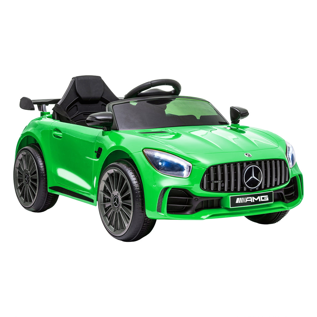 Kids Ride On Car 12V Battery Mercedes-Benz Licensed AMG GTR Toy Remote Control - image2