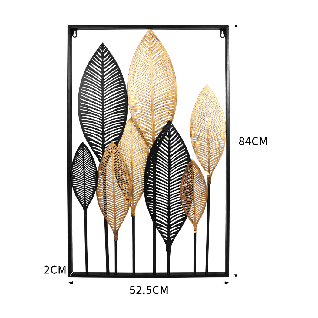 Large Metal Wall Art Hanging Leaf Tree Of Life Home Decor Sculpture Garden - image3