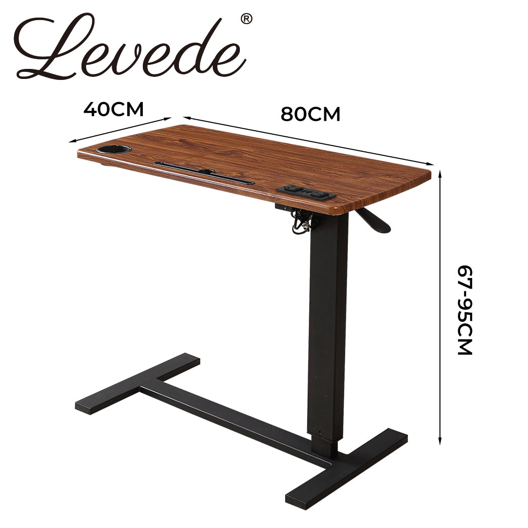 Standing Desk Height Adjustable Sit Stand Office Computer Table Foldable - image3