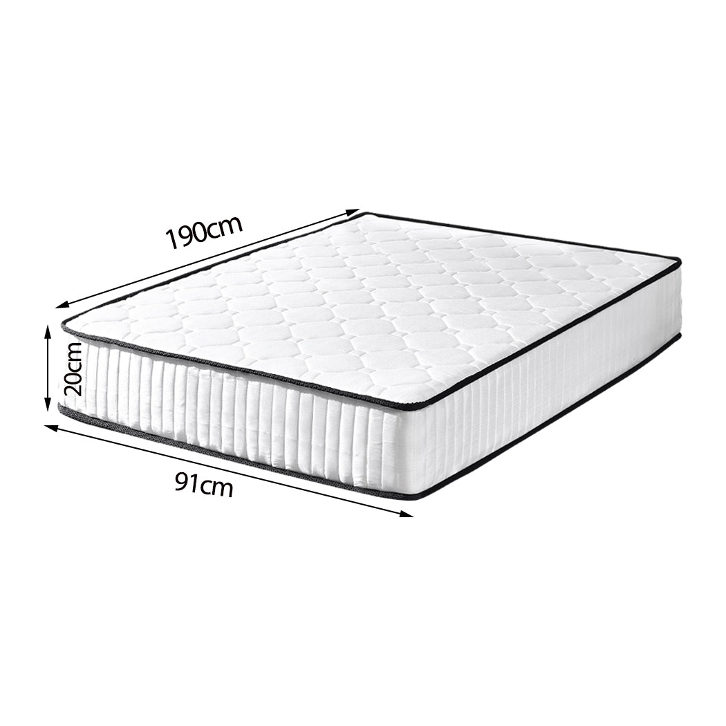 5 Zoned Pocket Spring Bed Mattress in Single Size - image3