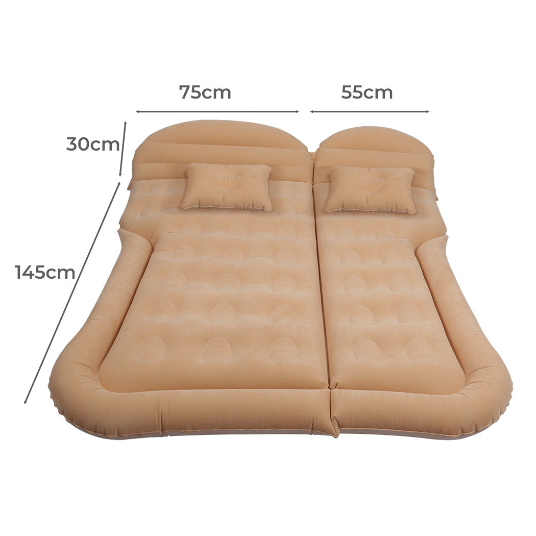 Mountview Car Back Seat Mattress Inflatable Mats Camping SUV Air Bed Cushion - image3