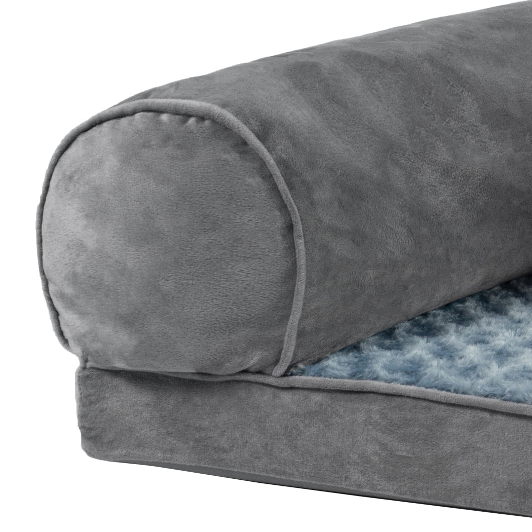 Pet Bed Sofa Dog Beds Bedding Soft Warm Mattress Cushion Pillow Mat Plush L - image4