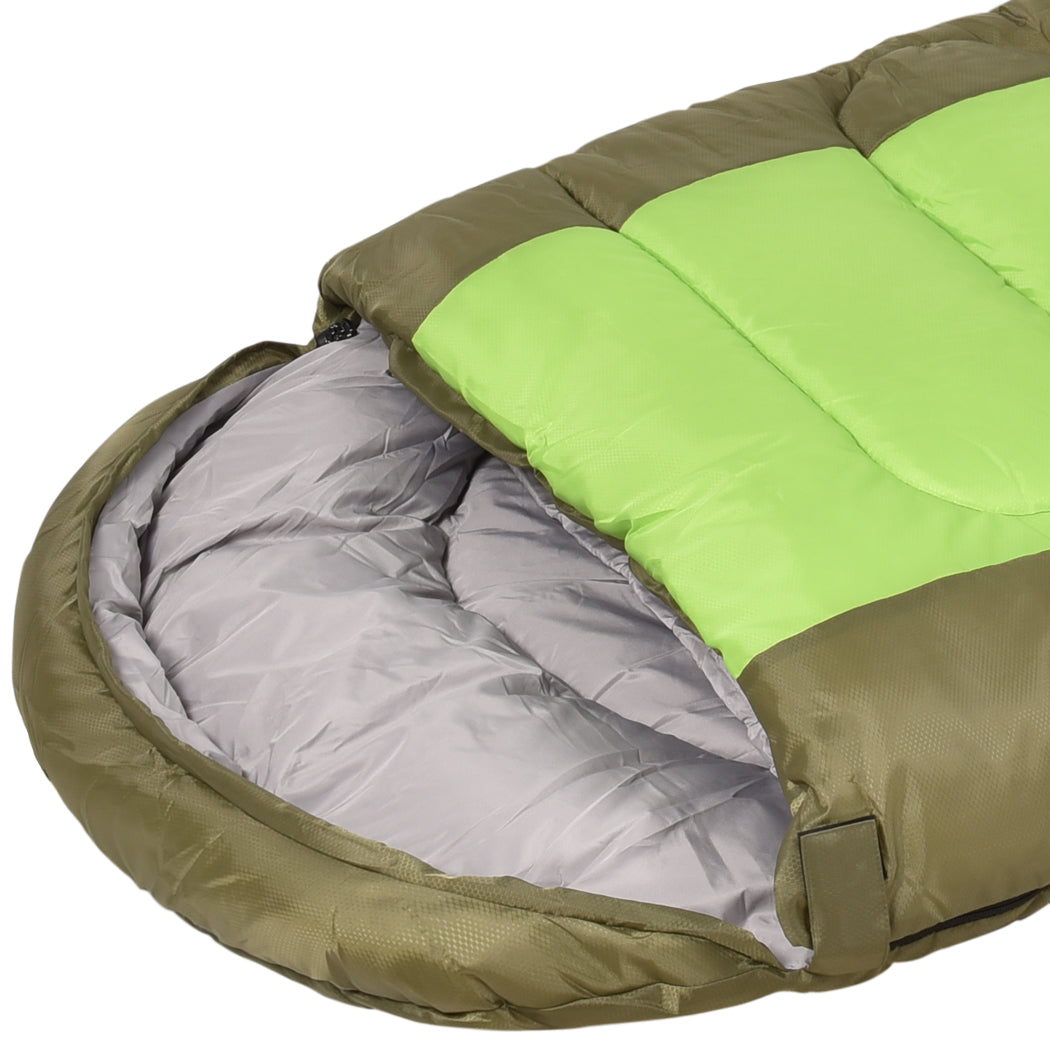 Mountview -20å¡C Outdoor Camping Thermal Sleeping Bag Envelope Tent Hiking Winter - image5