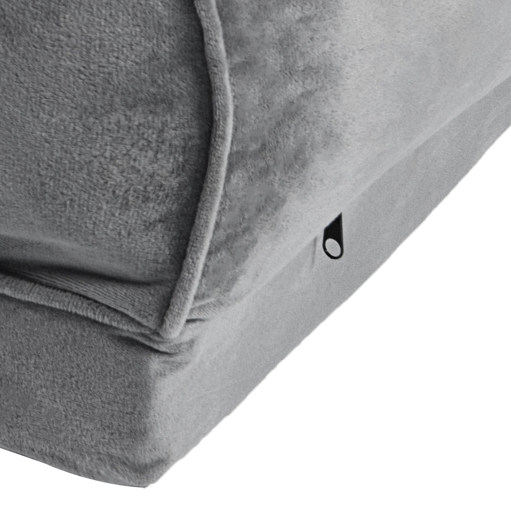 Pet Bed Sofa Dog Beds Bedding Soft Warm Mattress Cushion Pillow Mat Plush L - image5