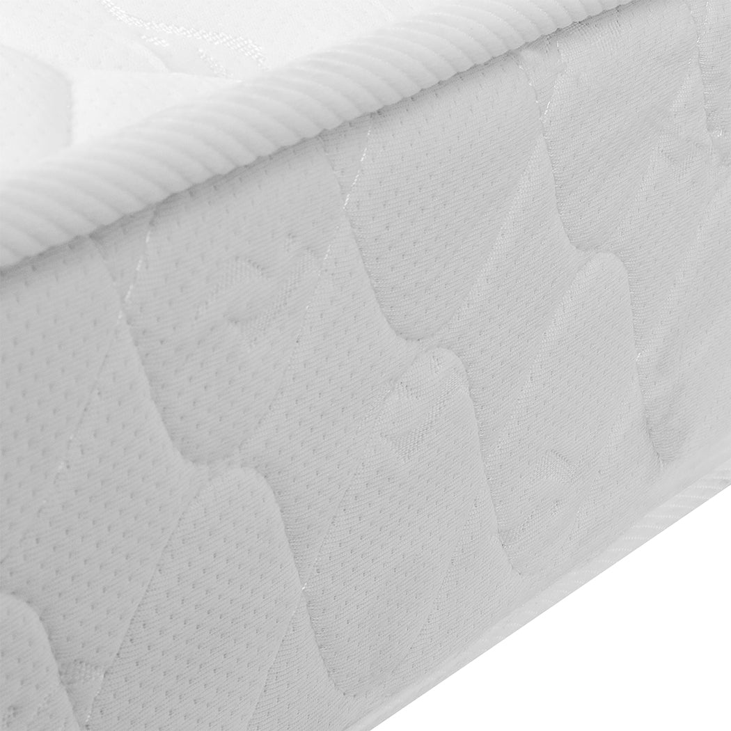 Dreamz Mattress Spring Coil Bonnell Bed Sleep Foam Medium Firm King Single 13CM - image6