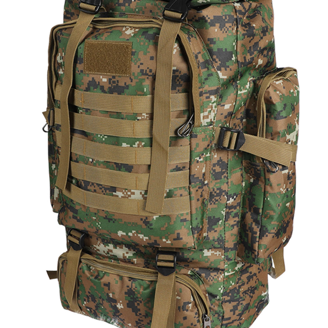 80L Military Tactical Backpack Rucksack Hiking Camping Outdoor Trekking Army Bag - image6