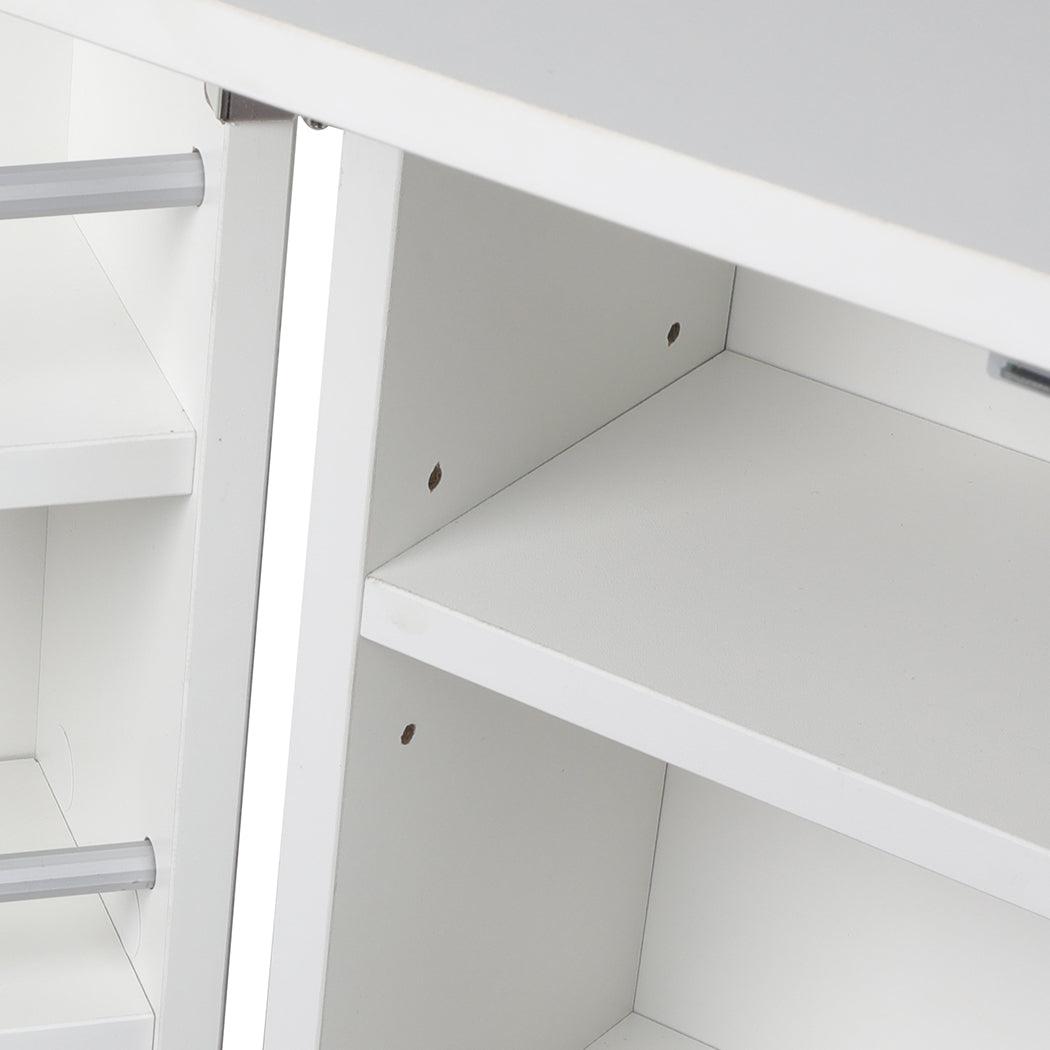 Levede Buffet Sideboard Storage Cabinet Adjustable Shelf Cupboard Door Furniture - image6