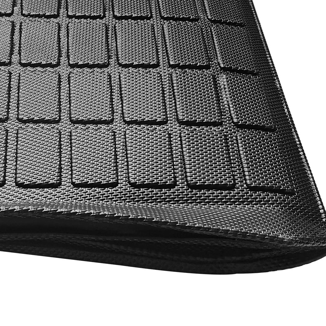 Manan Tesla Model Y Floor Mats Front Rear Trunk +Toolbox Anti-Slip Car Carpets - image6