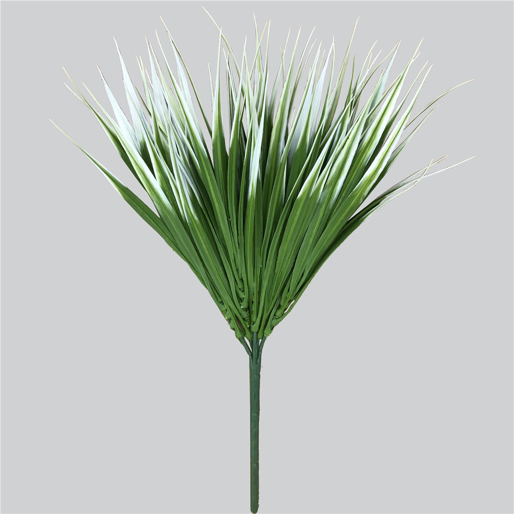 White Tipped Grass Stem UV Resistant 35cm - image1