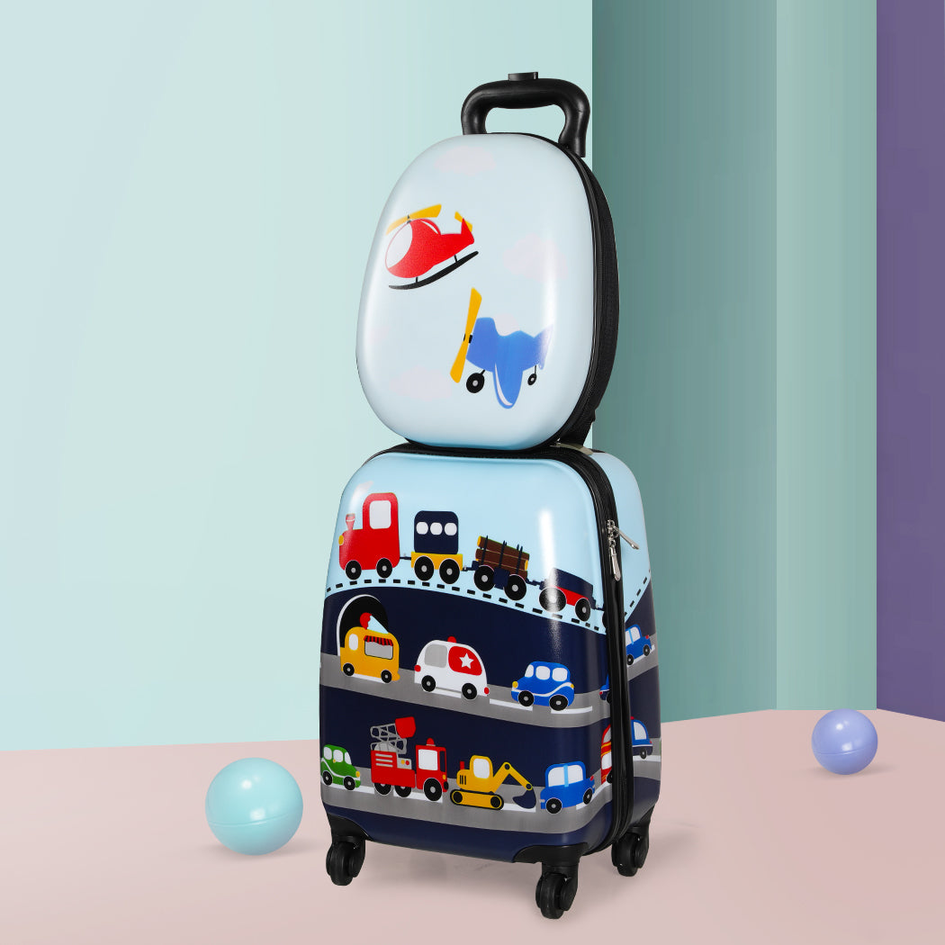 BoPeep 16''13'' 2PCS Kids Luggage Set Travel Suitcase Child Bag Backpack Baggage - image7