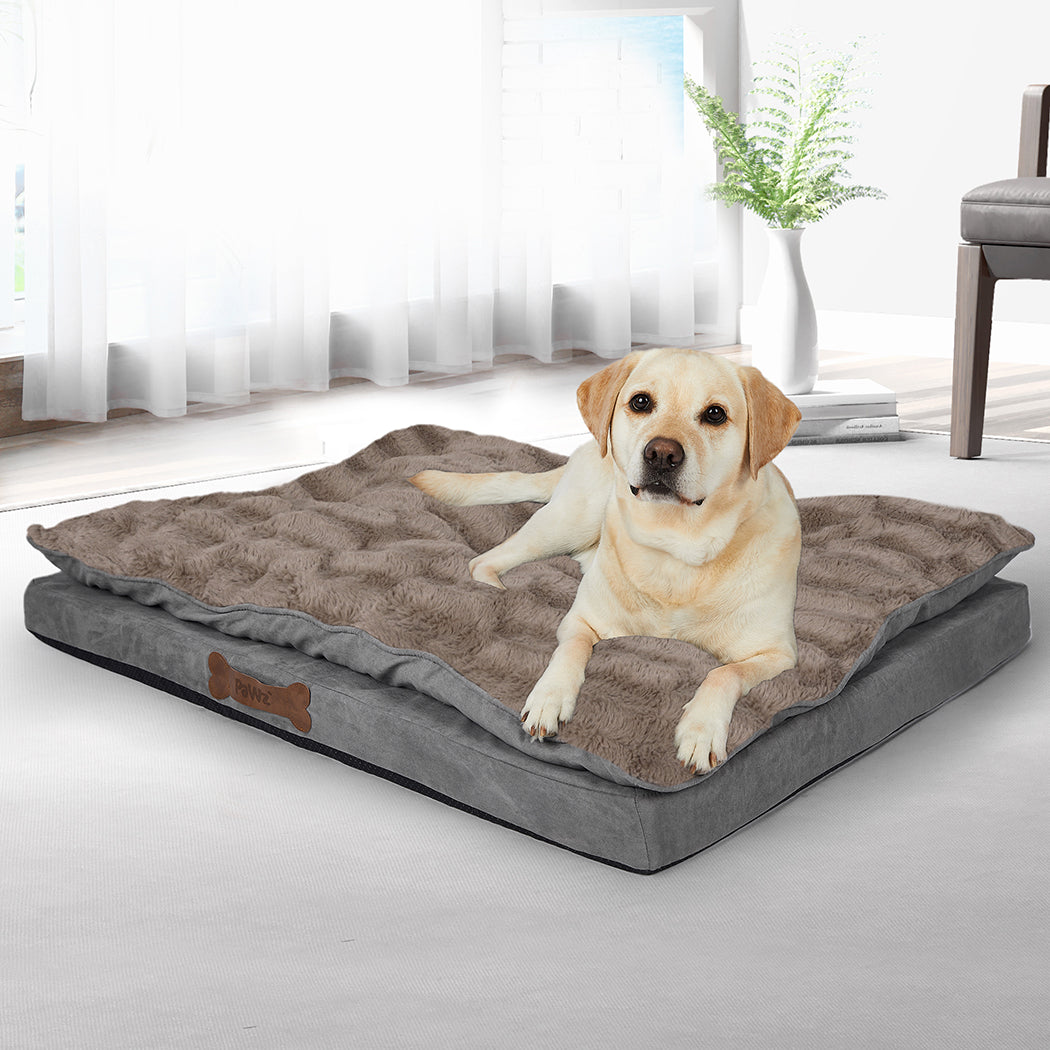 Dog Calming Bed Pet Cat Removable Cover Washable Orthopedic Memory Foam XL - image7