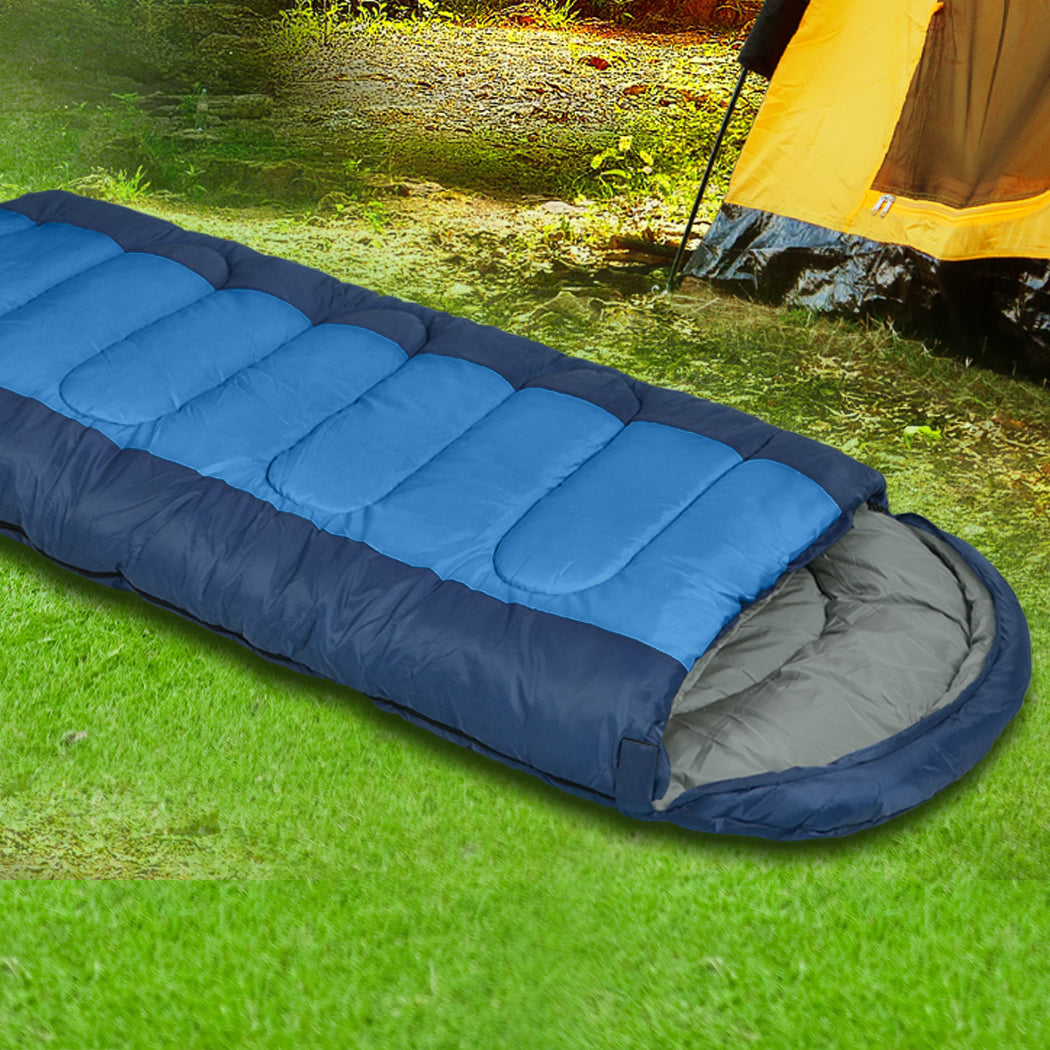 Mountview Sleeping Bag Outdoor Camping Single Bags Hiking Thermal -20 deg Winter - image7