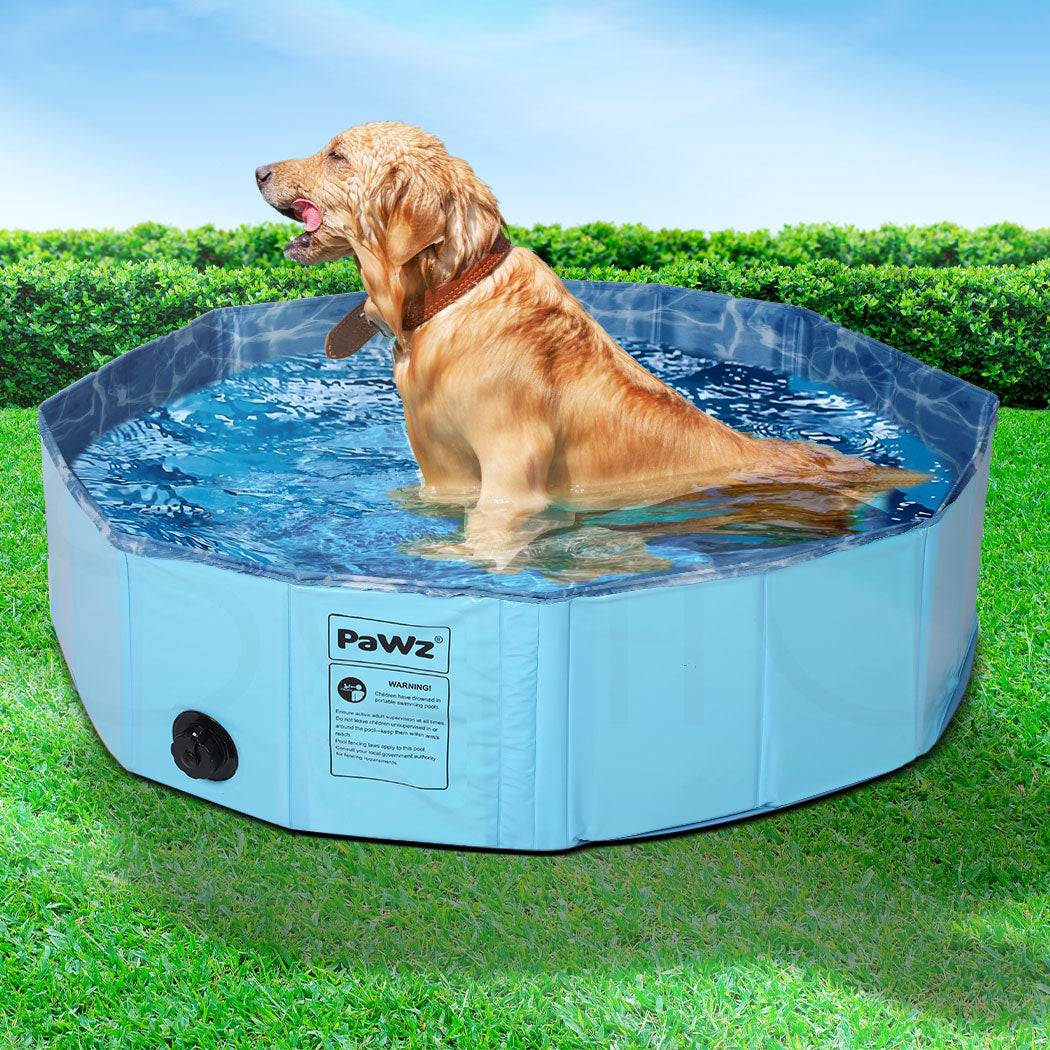 Portable Pet Swimming Pool Kids Dog Cat Washing Bathtub Outdoor Bathing XXL - image8